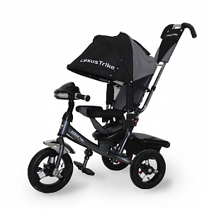 Трехколесный велосипед Lexus Trike LX с ручкой, регулируемой спинкой, световыми и звуковыми эффектами (Lexus Trike, LX-950DWM-6sim)